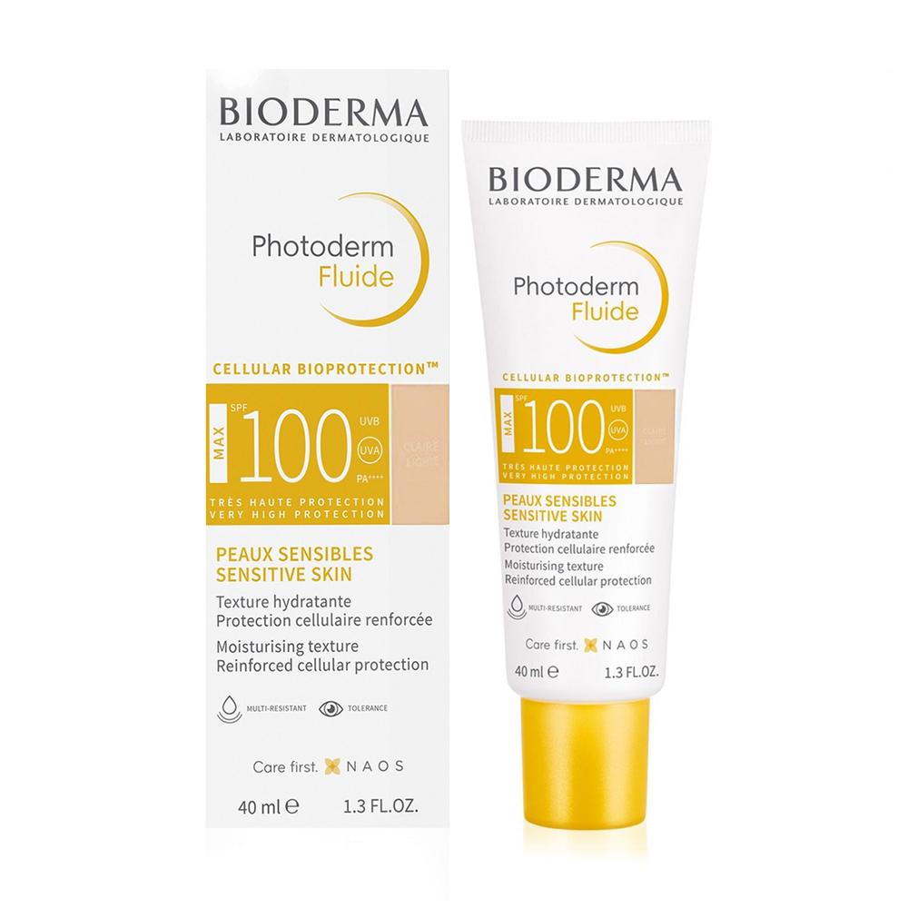 Bioderma Photoderm Fluide MAX SPF100 Very Light 40ML Mohsenistore bioderma-photoderm-fluide-max-spf100-very-light-40ml-mohsenistore