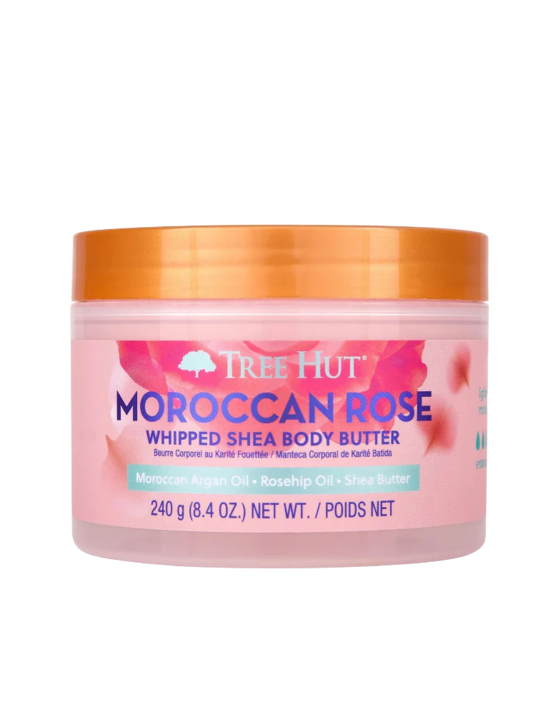 Tree Hut Moroccan Rose Whipped Shea Body Butter (240gr)