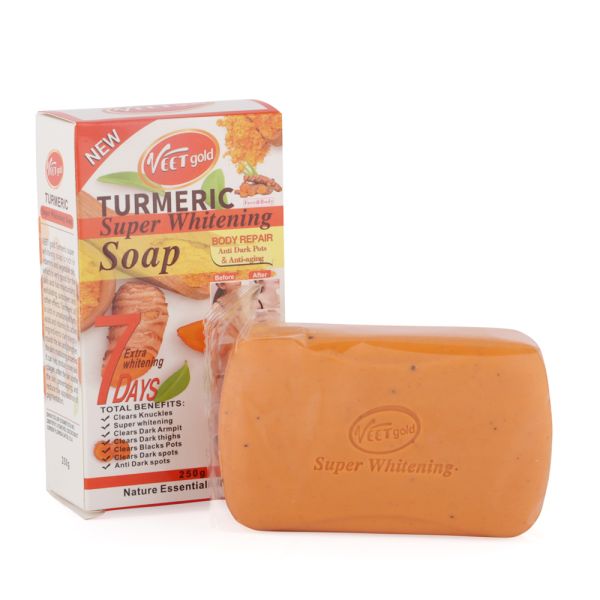 Veet Gold Super Whitening Turmeric Soap (250gr)