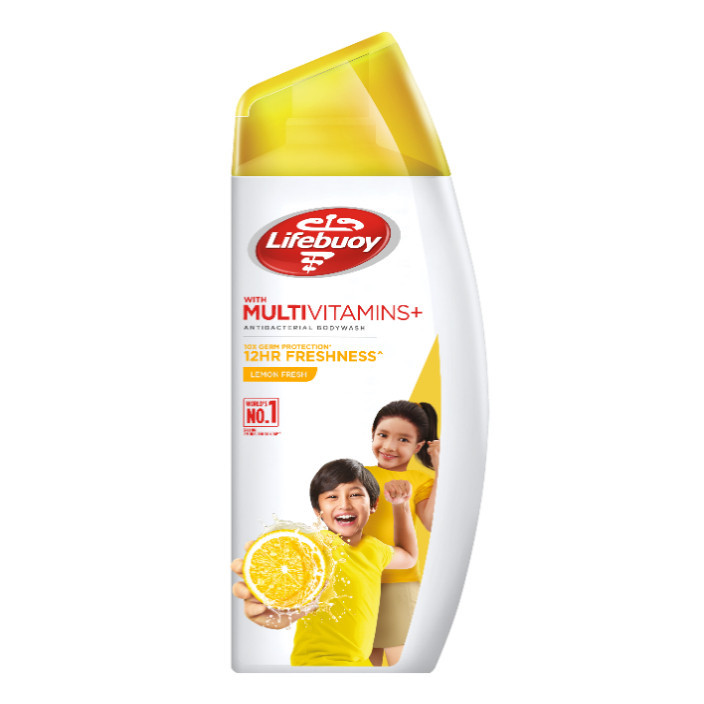 Lifebuoy Multi Vitamins 10x Germ Protection Lemon Fresh Body Wash (300ML)