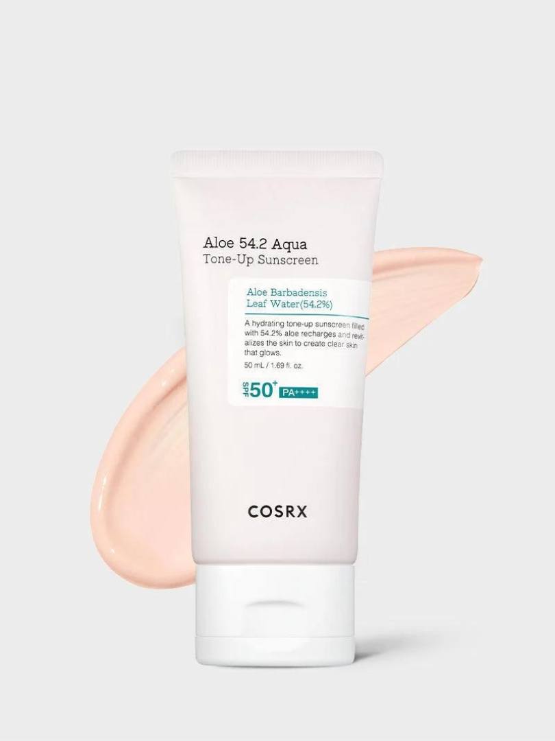 Cosrx Aloe 54.2 Aqua Tone-Up Sunscreen SPF50+ (50ML)