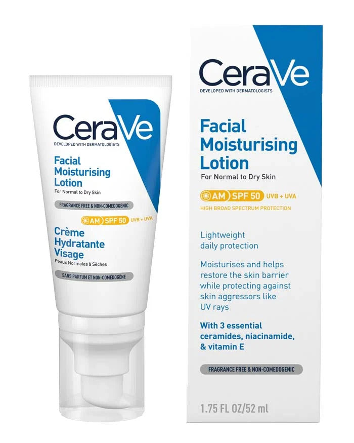 CeraVe Facial Moisturizing Lotion SPF50 AM (52ML)