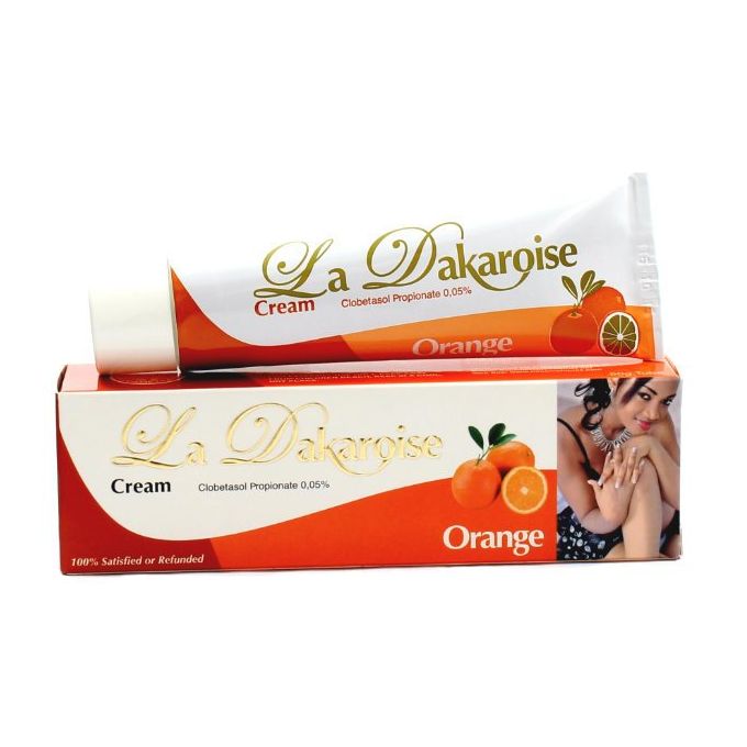 La Dakaroise Cream Orange Tube Cream (50gr)