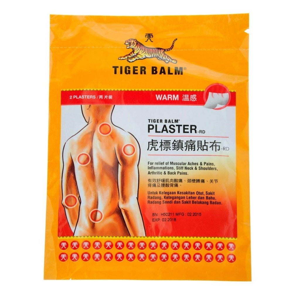 Tiger Balm 2 Plaster-RD WARM