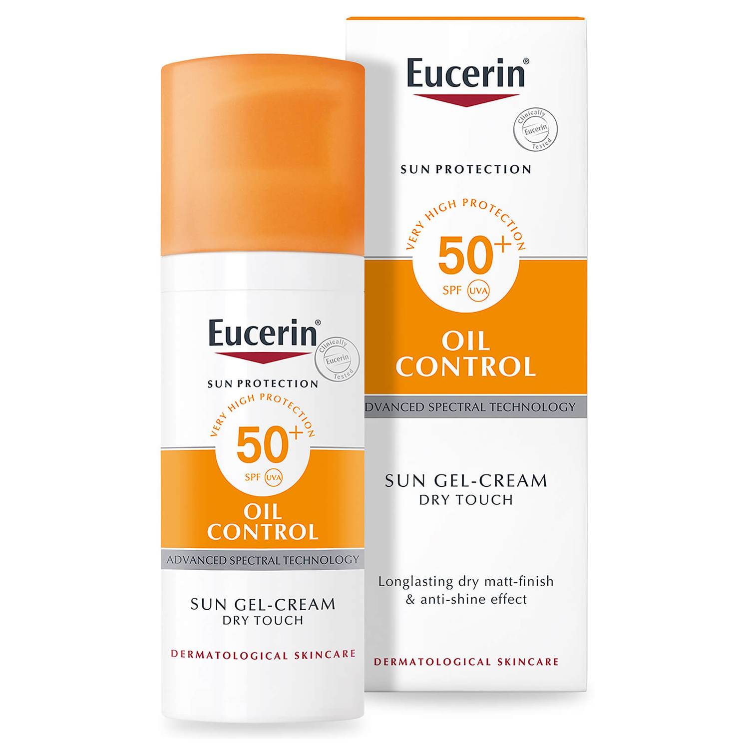 Eucerin Sun Protection Oil Control 50+ SPF UVB Sun Gel-Cream (50ML)
