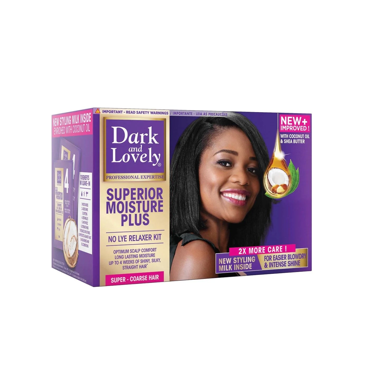 Dark And Lovely Superior Moisture Plus (Super -Coarse Hair) 5pc in Box