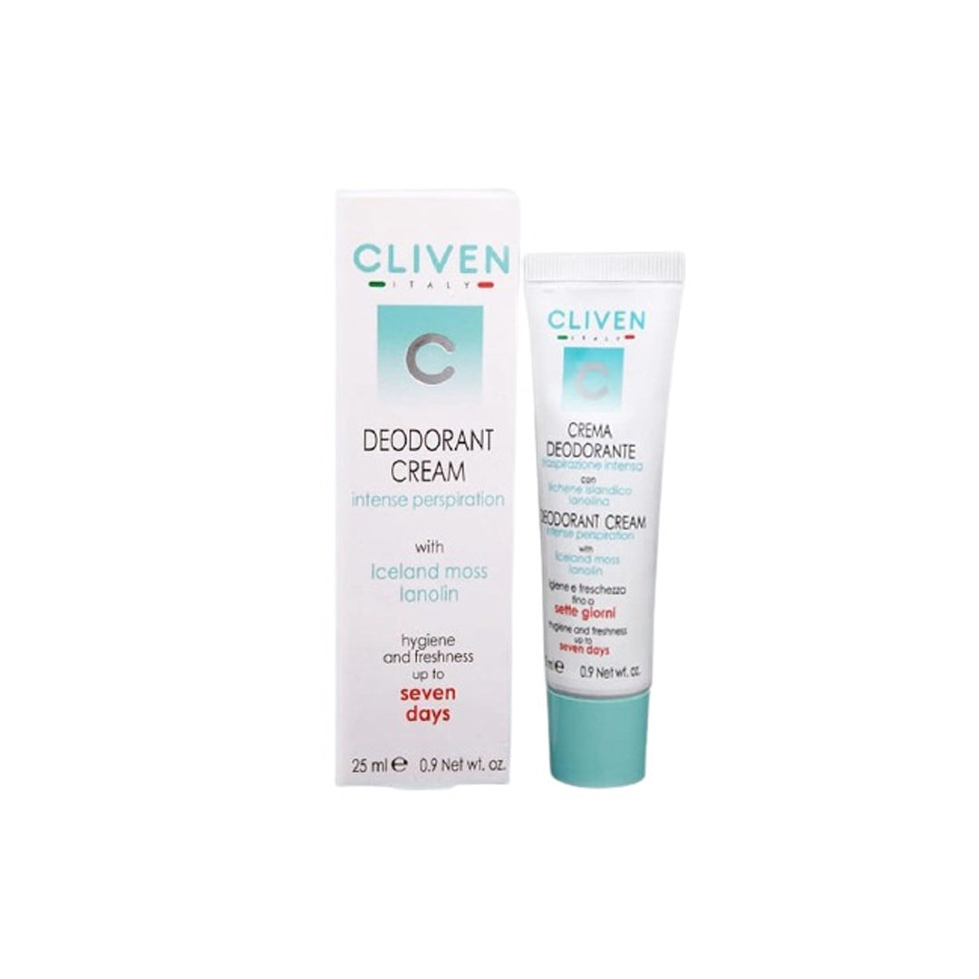 Cliven Crema Deodorant Cream Intense Perspiration (25ML)
