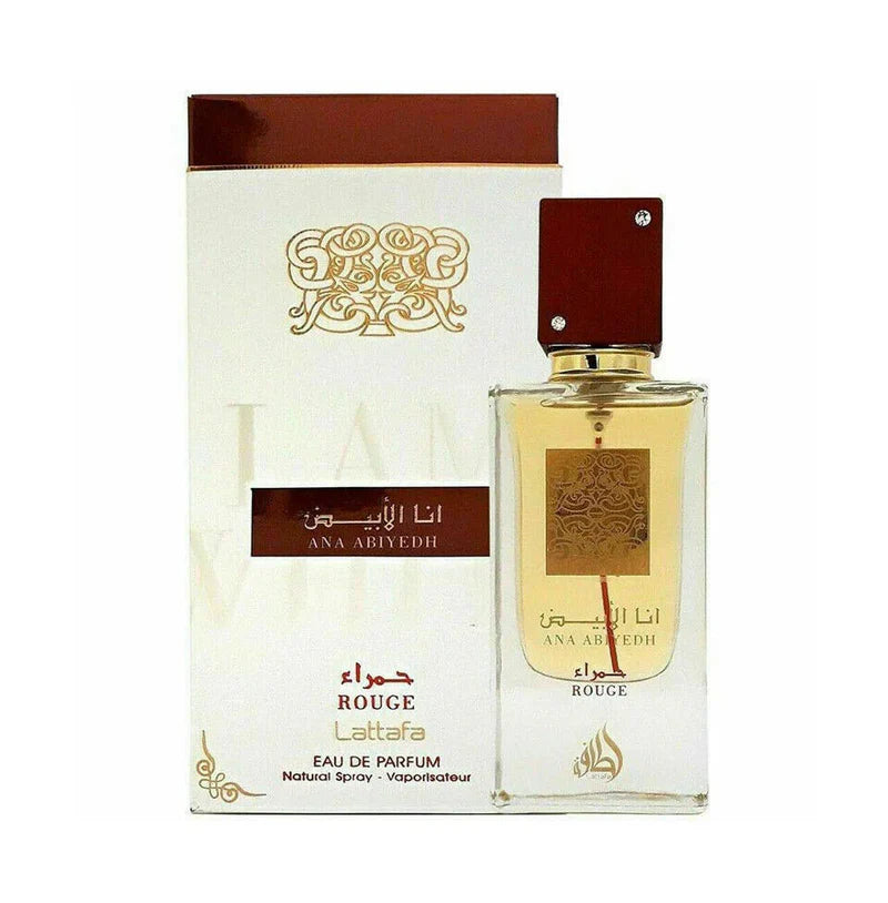 Lattafa Ana Abiyedh Rouge Eau De Parfum (60ML)