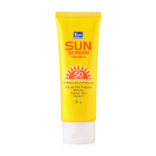 Yoko Sunscreen SPF50 PA+++ For Face (30gr)