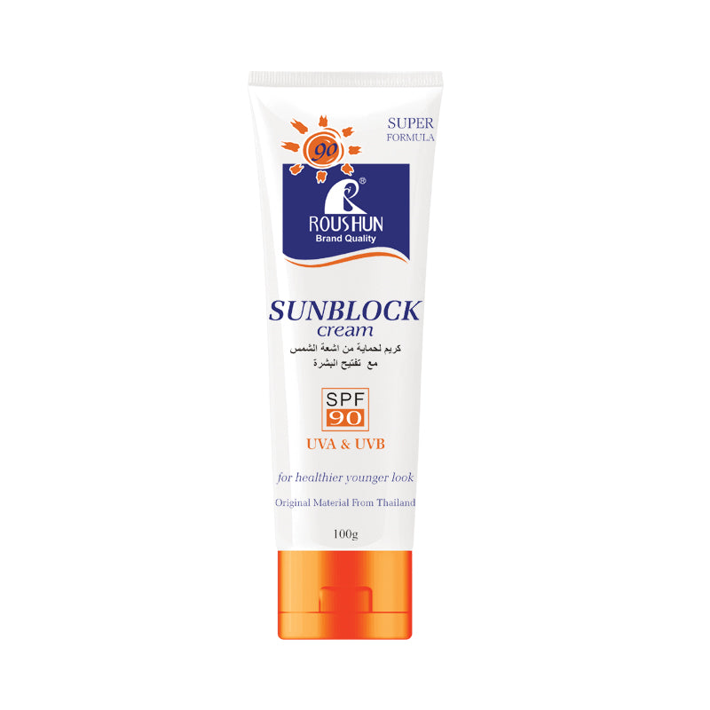 Roushun Sunblock Cream SPF 90 UVA & UVB (100gr)