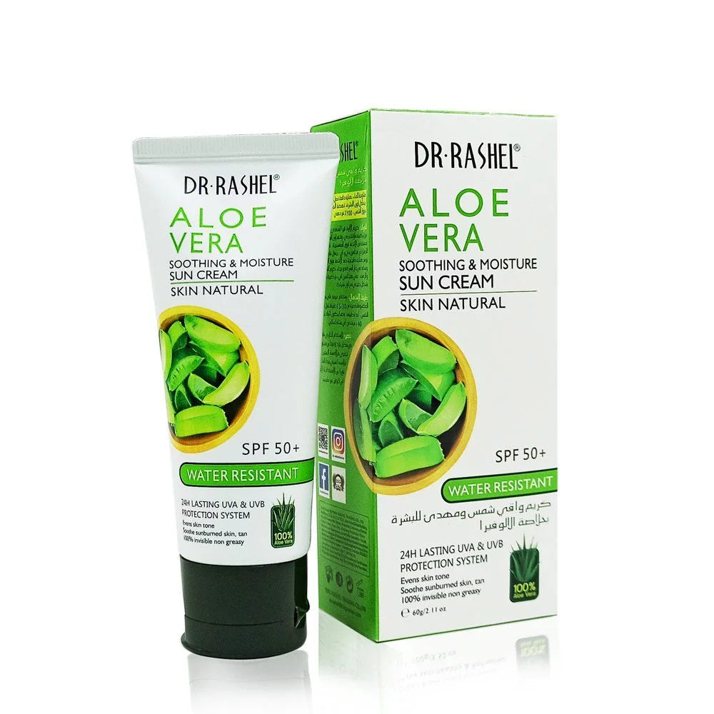 Dr.Rashel Aloe Vera Soothing & Moisture Sun Cream SPF 50+ (60gr)