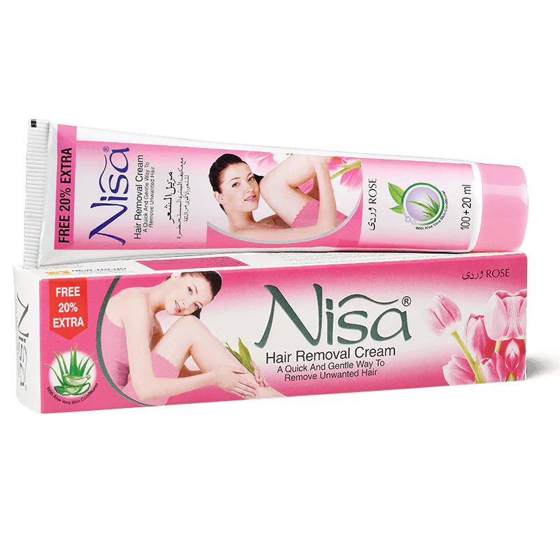 Nisa Hair Removal Cream Rose (120ML)