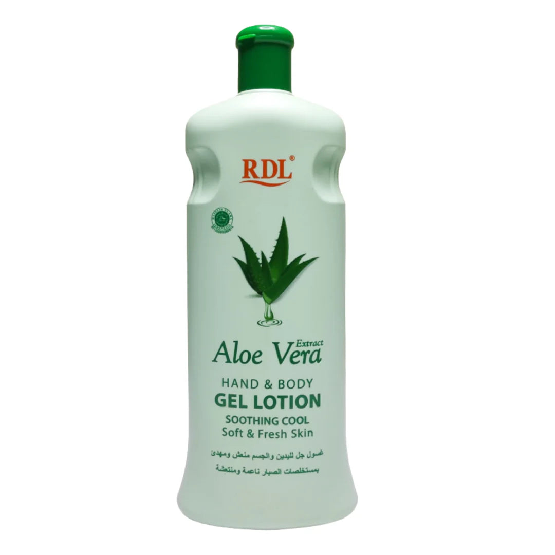 RDL Aloe Vera Hand & Body Gel Lotion (600ML)