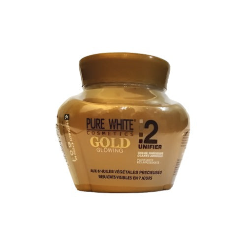 Pure White Cosmetics Gold Glowing 2 Even Tone Cream (250gr)