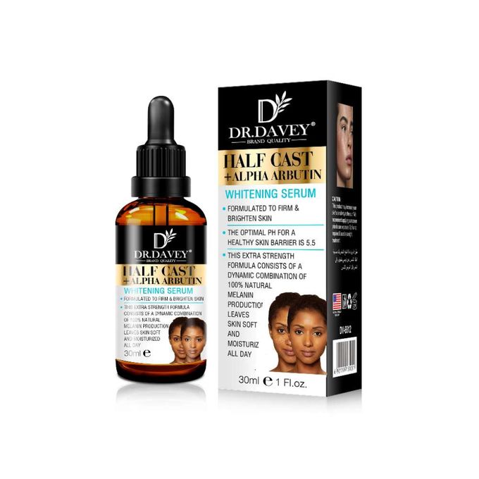 Dr.Davey Half Cast + Alpha Arbutin Whitening Serum (30ML)