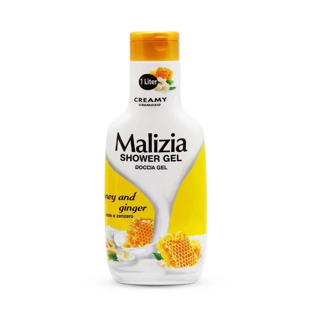 Malizia Shower Gel Honey & Ginger (1000gr)