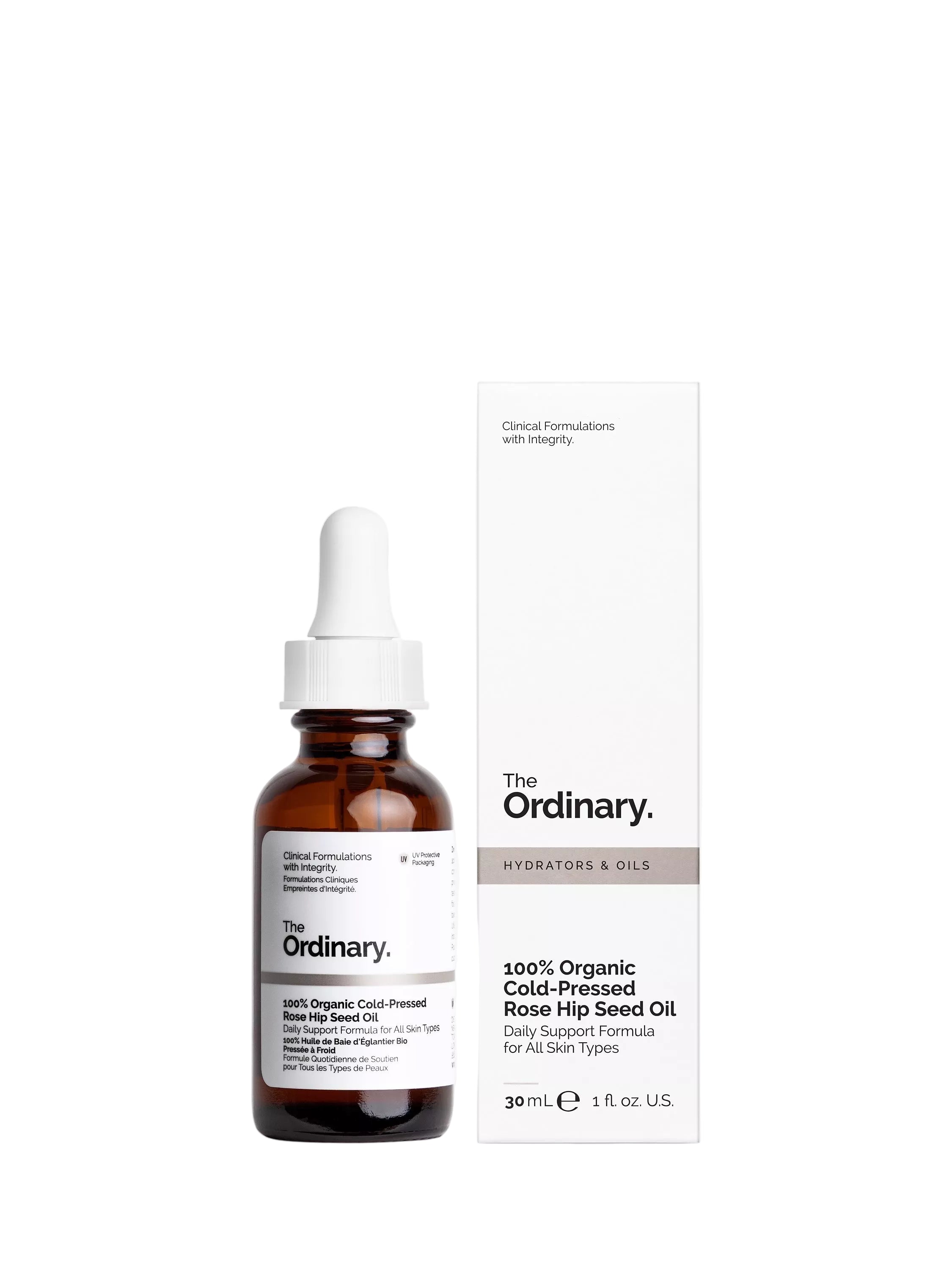 The Ordinary Hydrators & Oils 100% Organic Cold-Pressed Rose Hip Seed Oil (30ML)