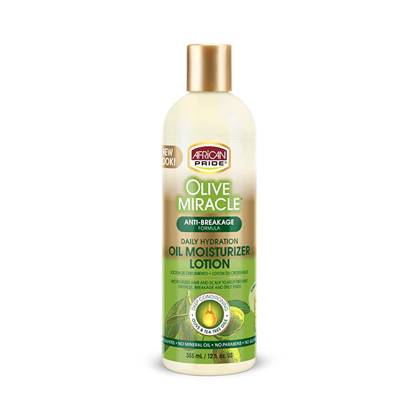 African Pride Olive Miracle Oil Moisturizer Lotion (355ML)