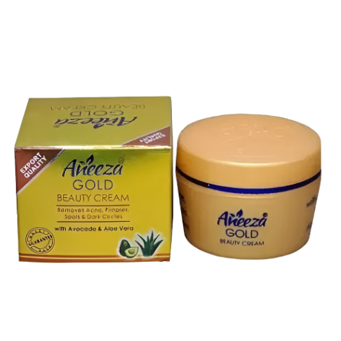 Aneeza Gold Beauty Cream Avocado & Aloe Vera (50gr)