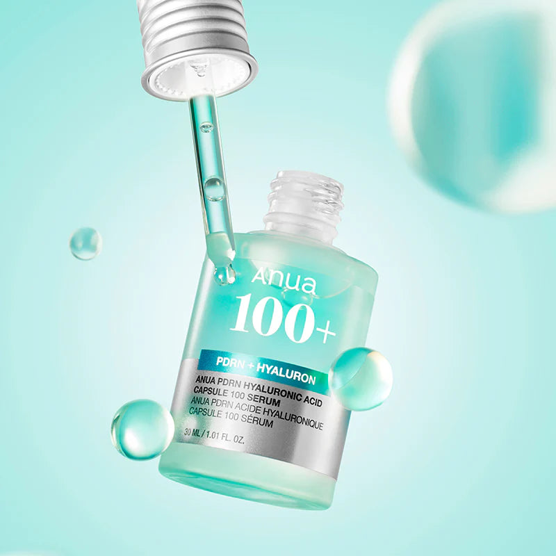 Anua 100+ PDRN + Hyaluronic Acid 100 Capsule 100 Serum (30ML)