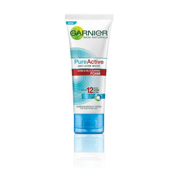 Garnier Pure Active Sensitive Anti-Acne Oil Cleansing Foam (100ML)