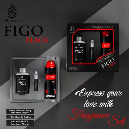 Al-Nuaim Figo Black Fragrance Set