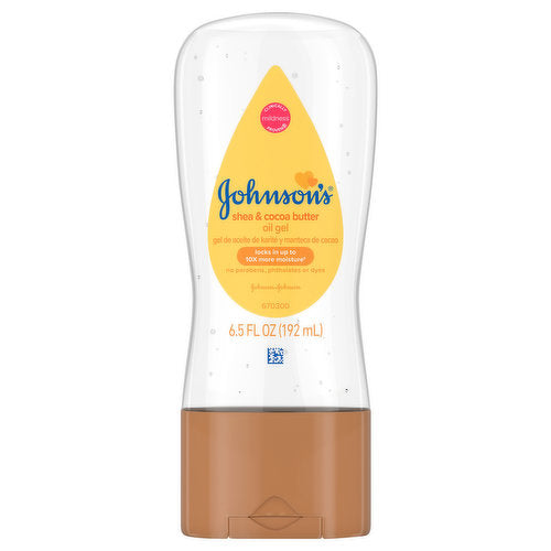 Johnson Shea & Cocoa Butter Oil Gel (192ML)