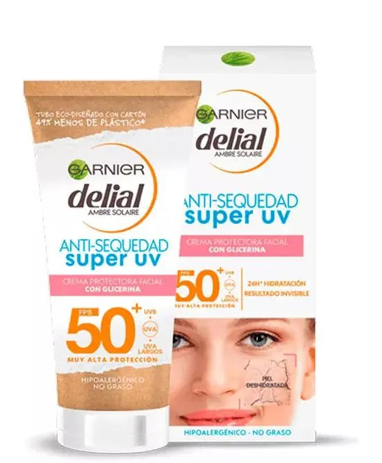 Garnier Delial Anti-Sequedad Super UV 50+FPS (50ML)