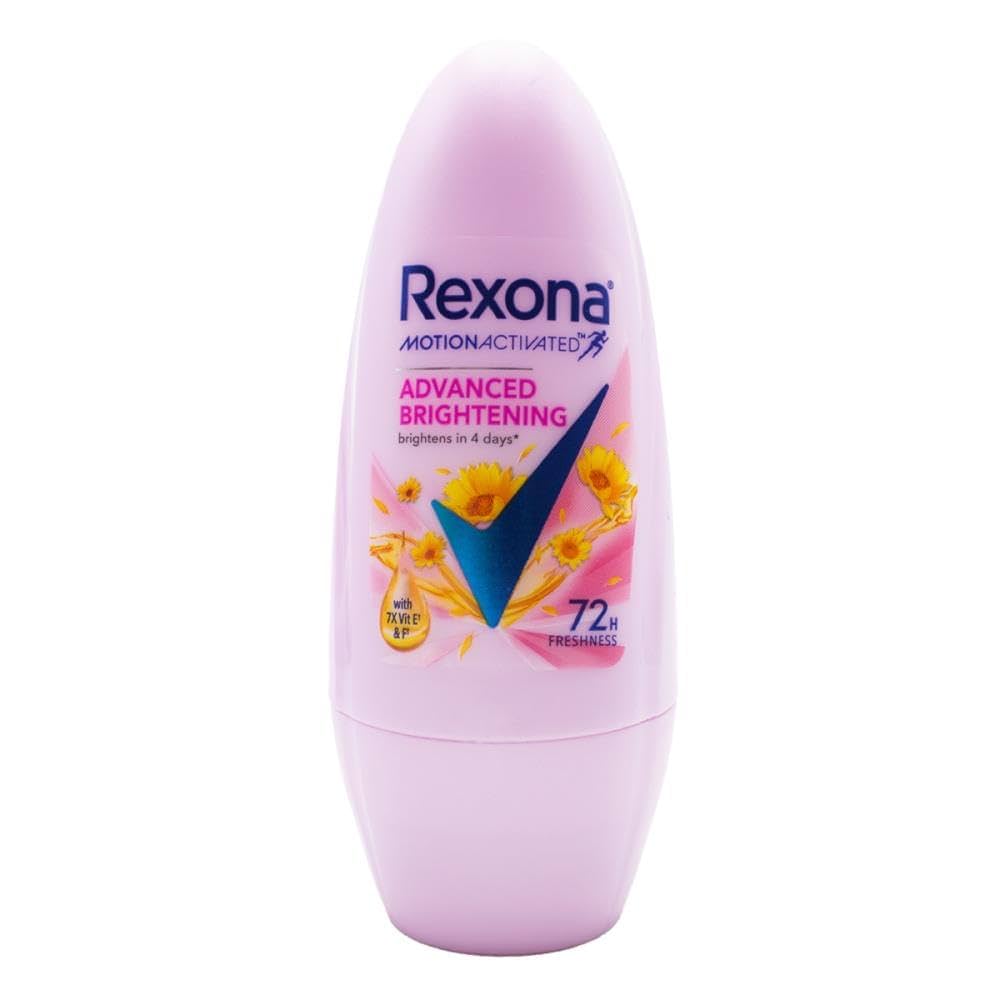 Rexona Advanced Brightening 72HR Deodorant Roll-On (45ML)