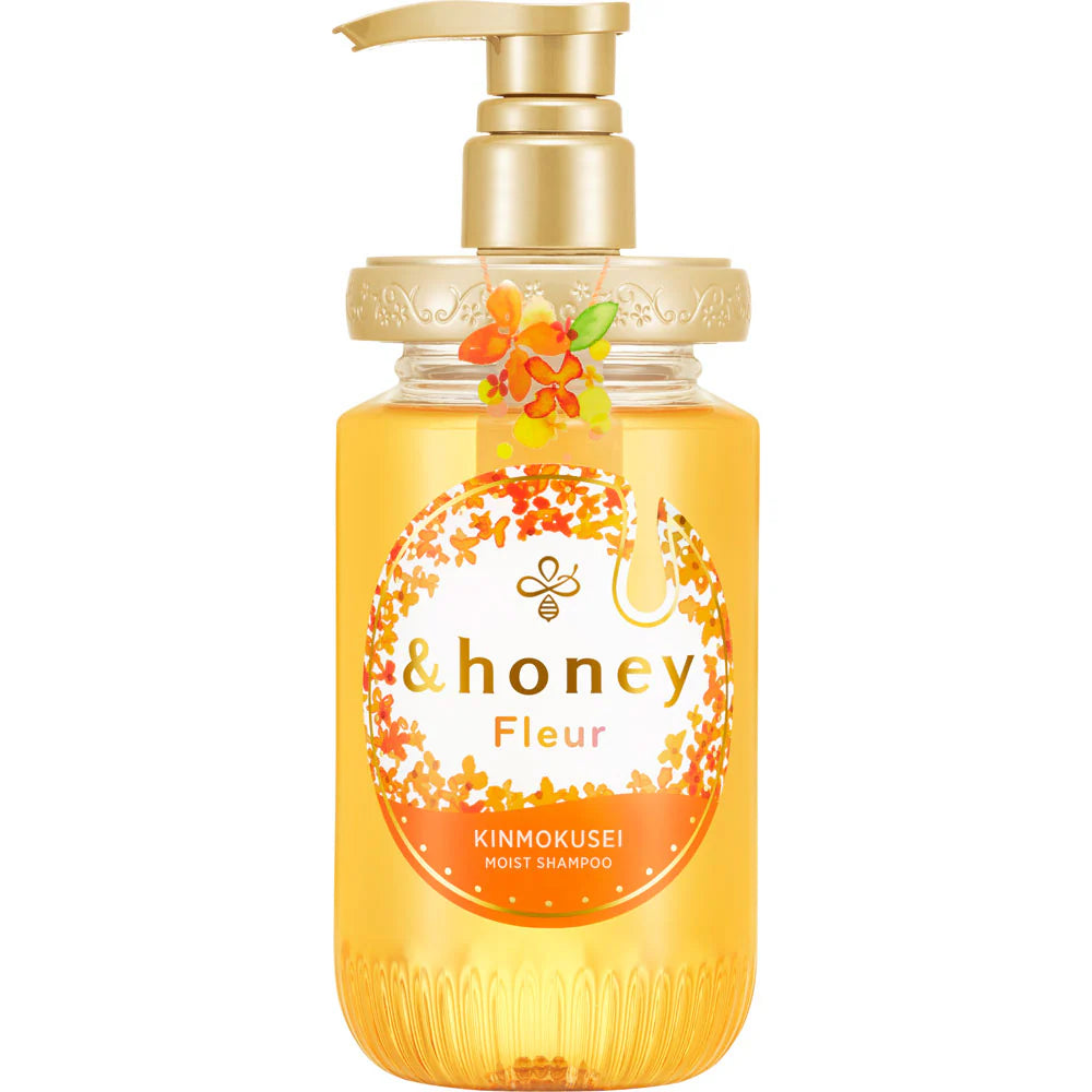 & Honey Fleur Kinmokusei Moist Shampoo (450ML)