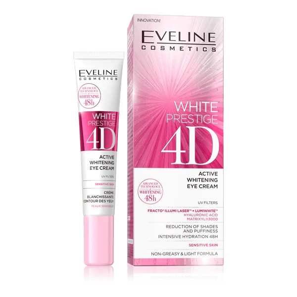 Eveline Cosmetics White Prestige 4D Active Whitening Eye Cream (50ML)