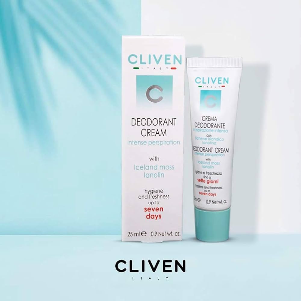 Cliven Crema Deodorant Cream Intense Perspiration (25ML)