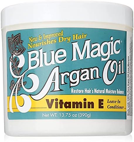 Blue Magic Argan Oil Vitamin E Leave-In Styling Conditioner (340gr)