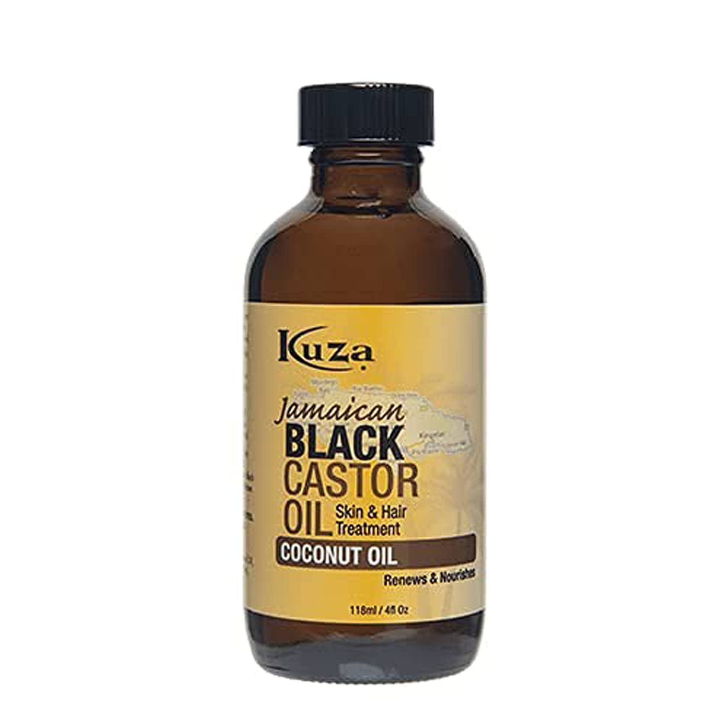 Kuza Black Castor Oil Coconut Oil (118ML)