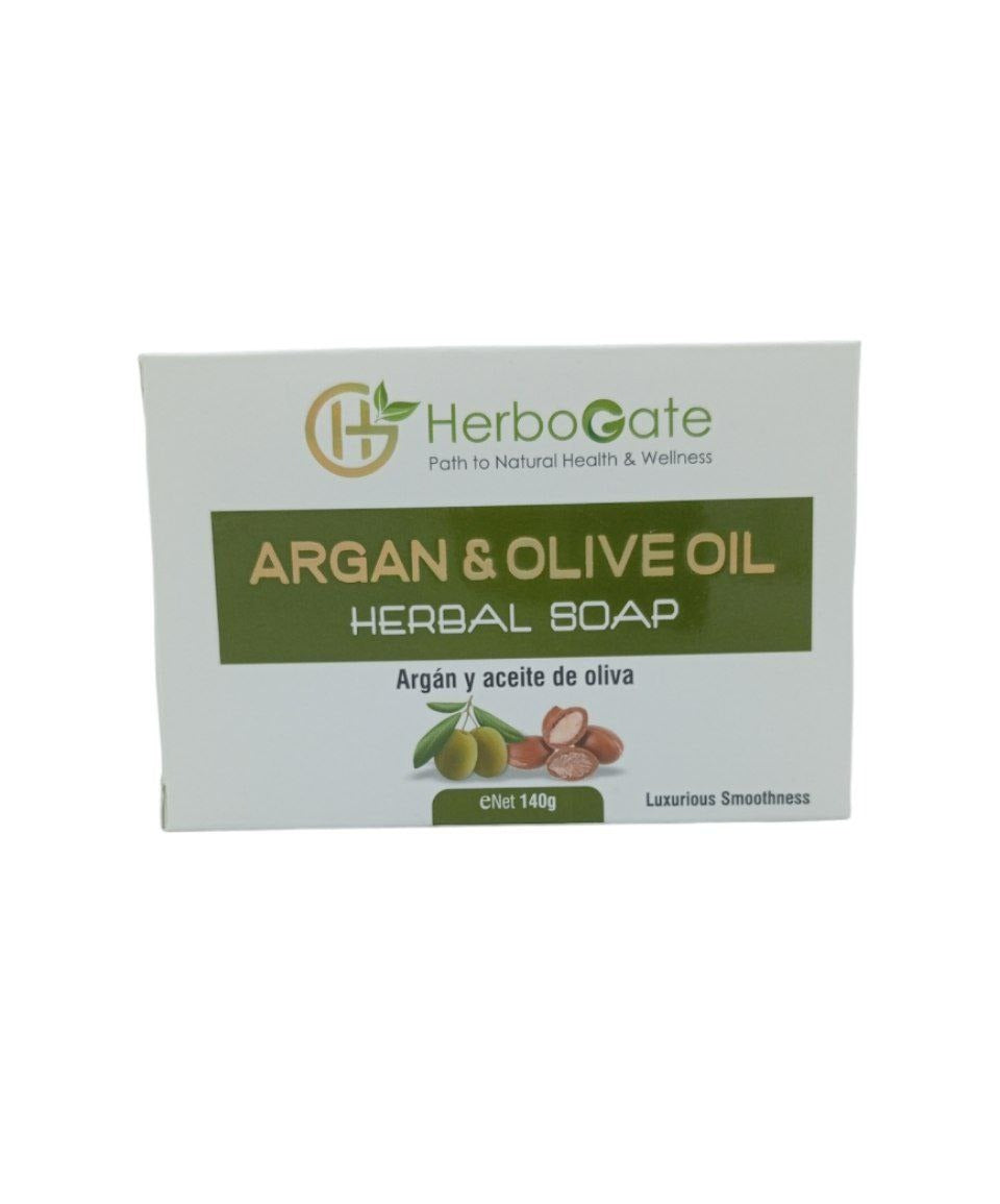 Herbogate Argan & Olive Oil Herbal Soap (140gr)