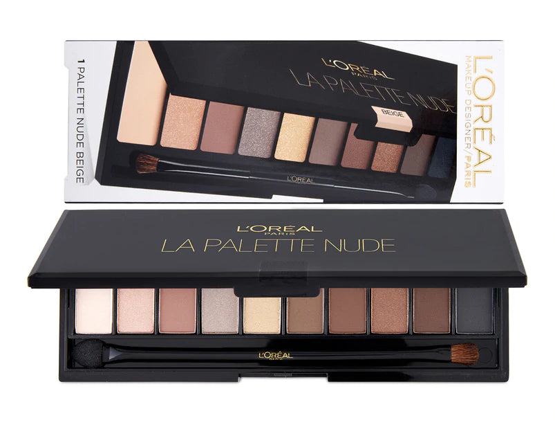 L'Oréal Eyeshadow Palette - Nude Beige (7gr)