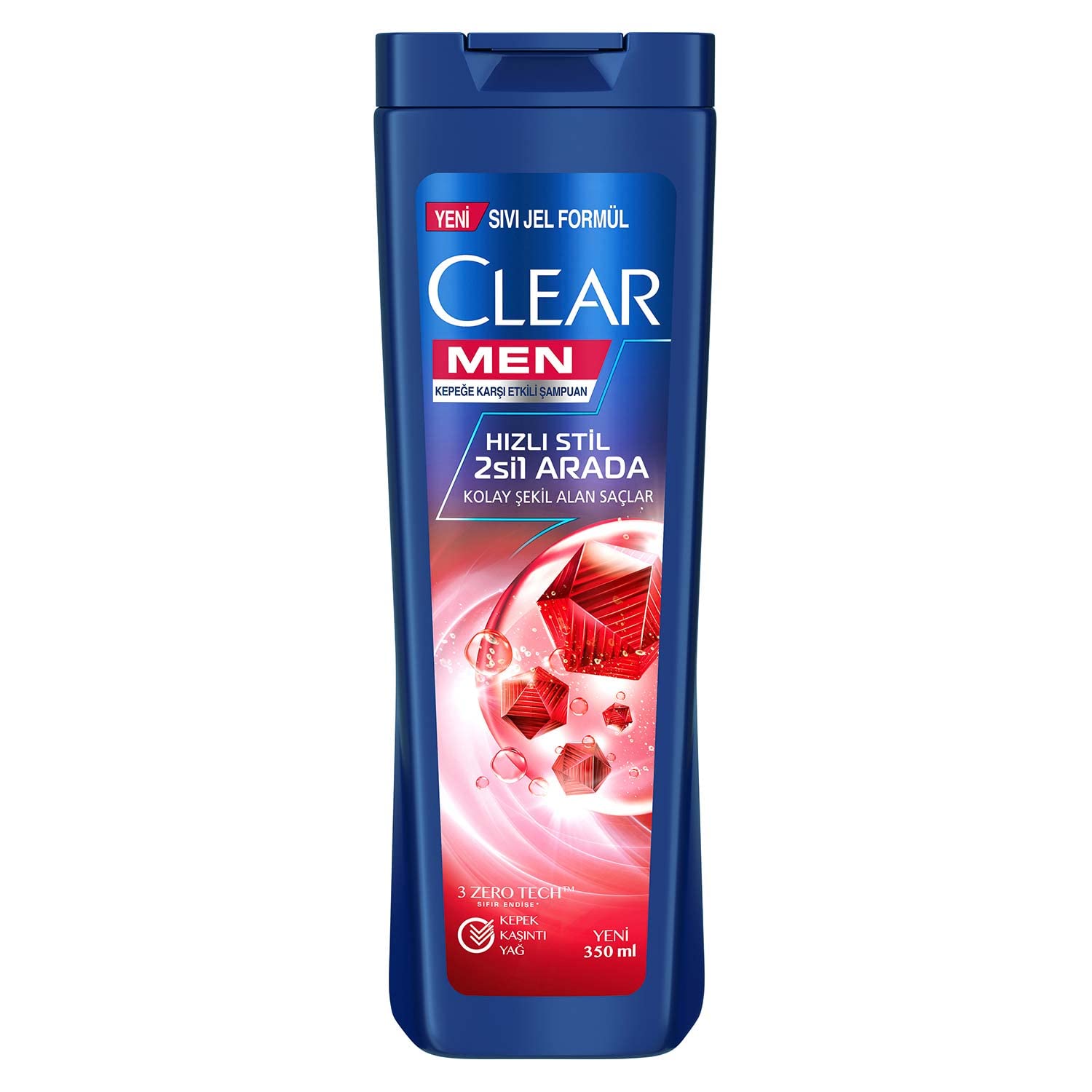 Clear Anti-Dandruff Shampoo 2 in 1 Style Express for Men (400ML)