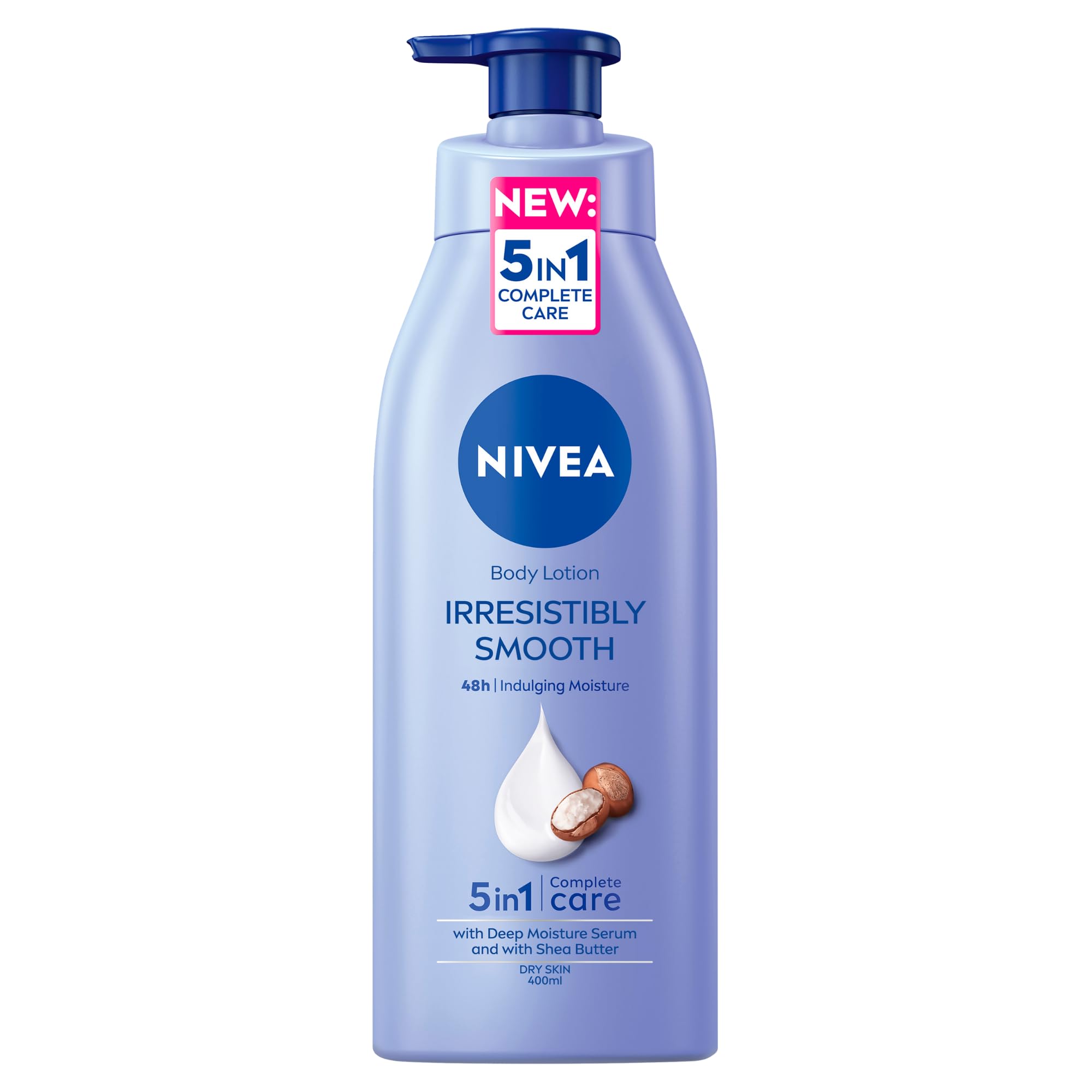 Nivea Body Lotion Irresistibly Smooth 48HR 5in1  Care (400ML)