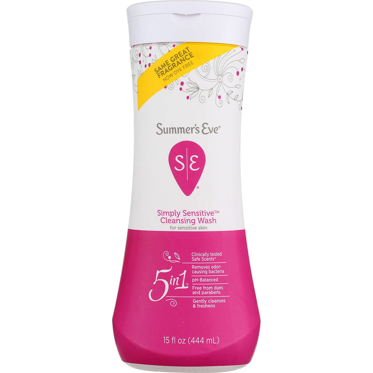Summer's Eve Simply Sensitive Cleansing Wash 5in1 (444ML)