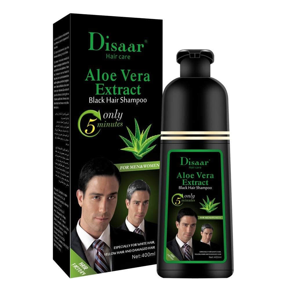Disaar Aloe Vera Black Hair Shampoo (400ML)