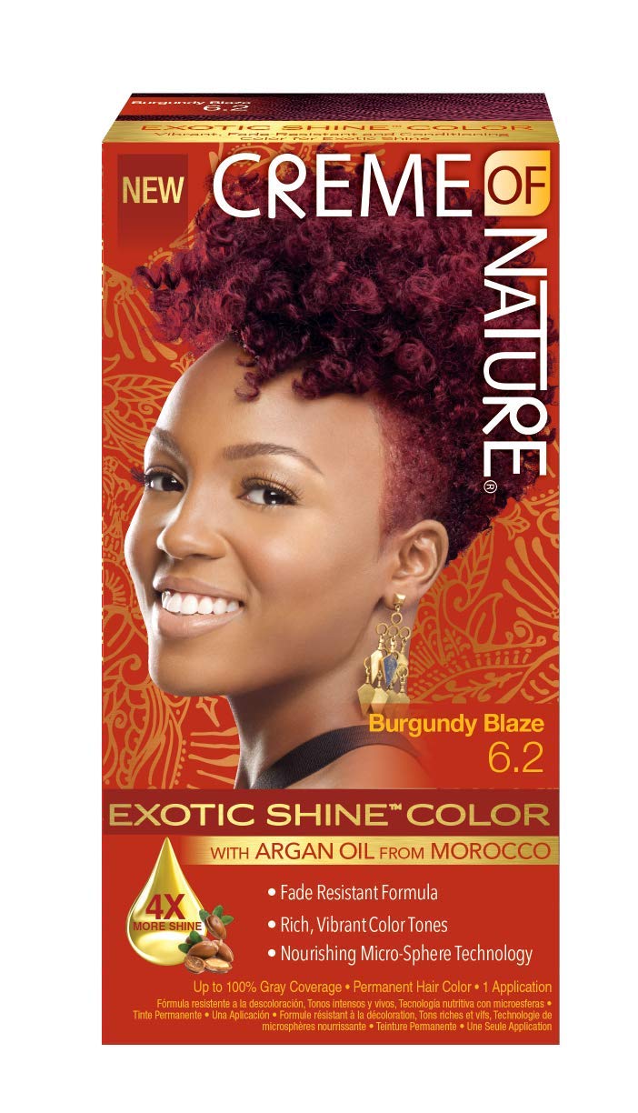 Creme Of Nature Burgundy Blaze 6.2 Exotic Shine Hair Color