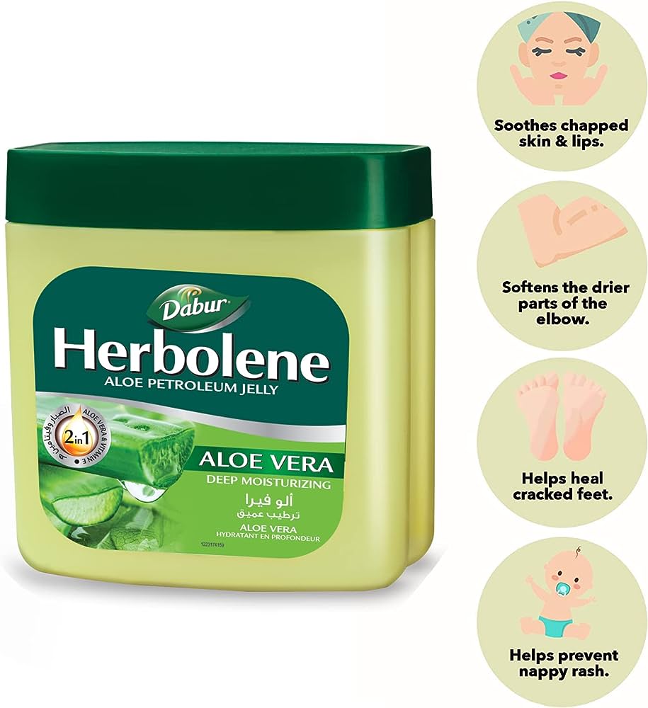 Dabur Herbolene Aloe Vera Petroleum Jelly (115ML)