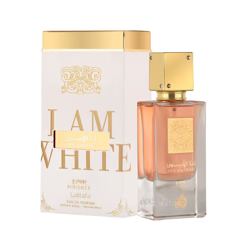 Lattafa Ana Abiyedh Poudree Eau De Parfum (60ML)