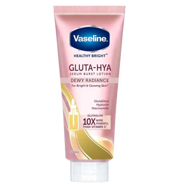 Vaseline Gluta-Hya Serum Burst Lotion Dewy Radiance (330ML)