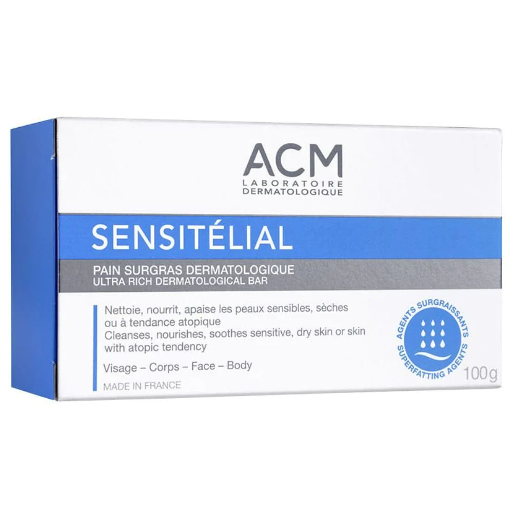 ACM Laboratoire Dermatologique Sensitelial Ultra Rich Dermatological Soap Bar (100gr)