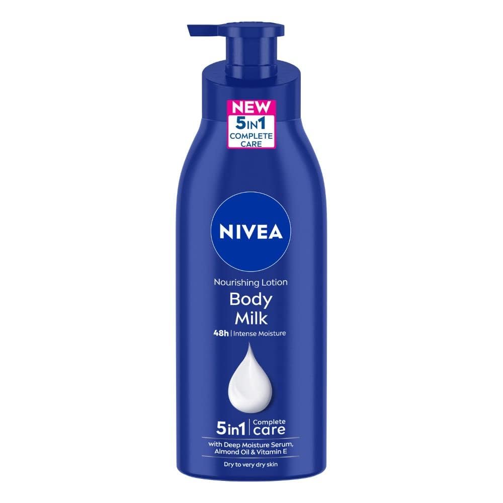 Nivea Nourishing Lotion Body Milk 48H Intense 5in1 Care (200ML)