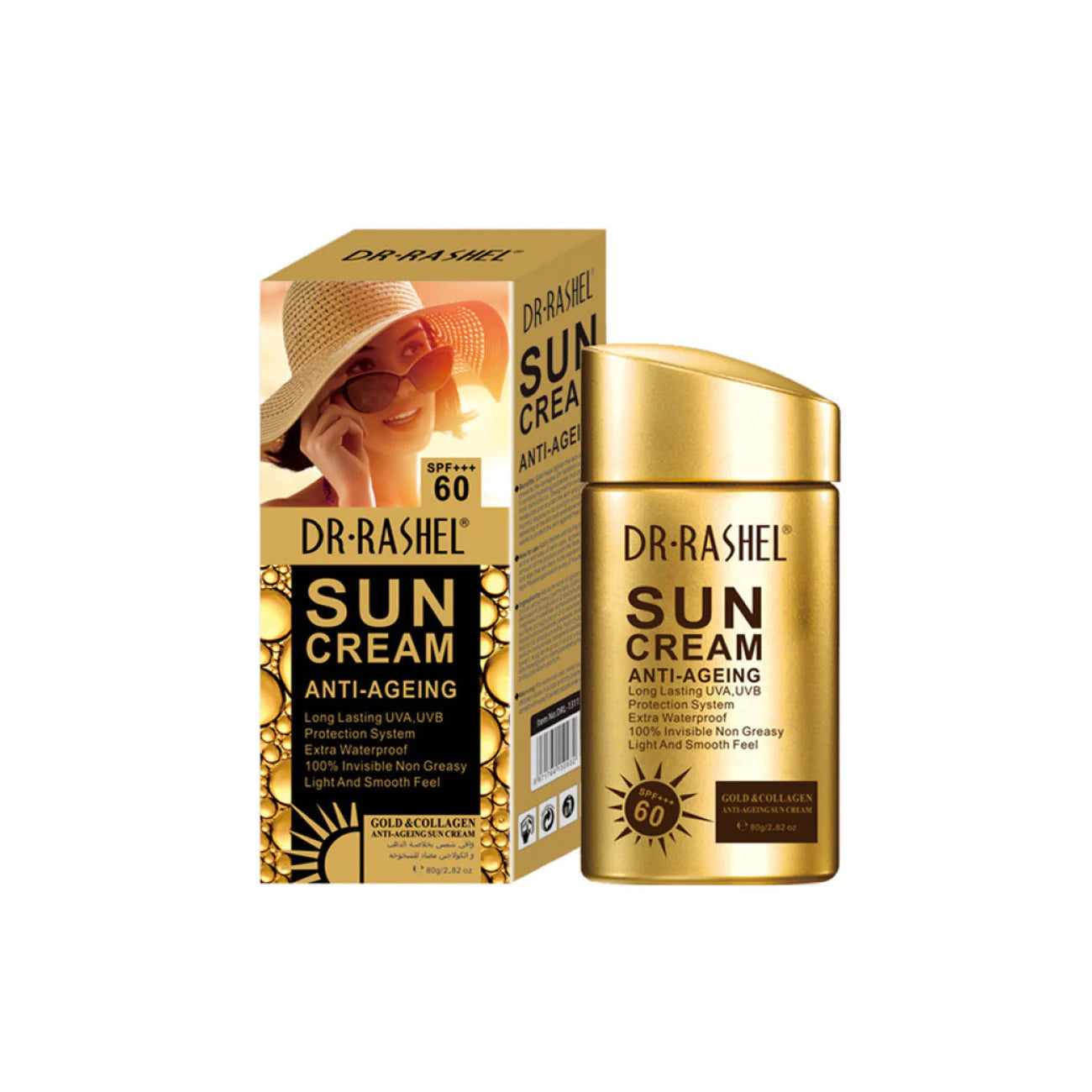 Dr.Rashel Sun Cream Anti-Aging SPF 60+ (80gr)