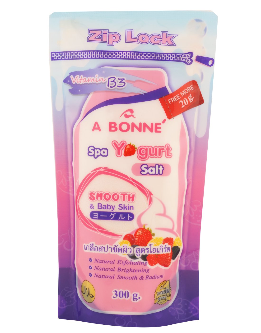 A Bonne Yogurt Spa Salt Vitamin B3 (300gr)