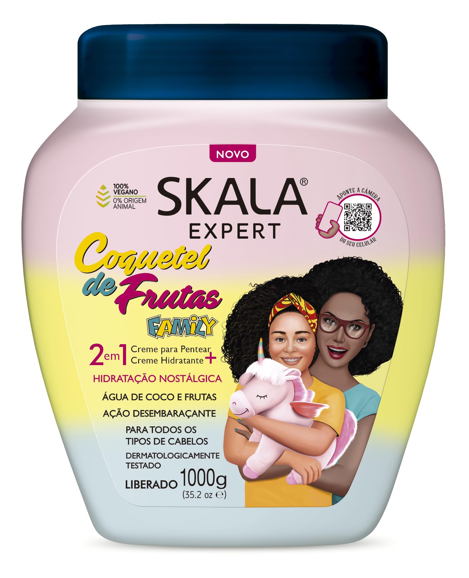 Skala Expert Coquetel De Frutas Family Conditioning Cream (1000gr)
