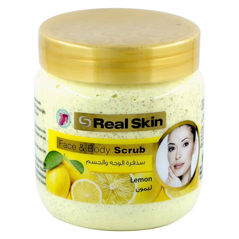 Real Skin Face & Body Lemon Scrub (500ML)